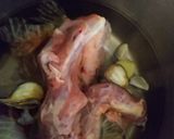 鶏ガラのボーンブロス(チキンスープ)作り方1写真