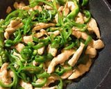 ♪鶏むね肉のチンジャオロース♪作り方4写真