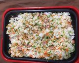 卵羽付きずぼらソース焼き飯作り方4写真