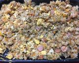 卵羽付きずぼらソース焼き飯作り方7写真