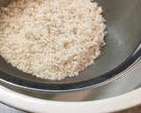 梅とひじきの炊き込みごはん作り方1写真