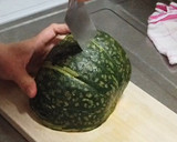 しっとり甘すぎないかぼちゃの煮つけ作り方1写真