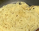 青椒肉絲風あんかけかた焼きそば作り方5写真
