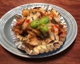 ショートパスタのカレーチーズ焼き作り方5写真