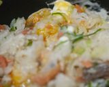 マスカルポーネ＆玉子の鮭炒飯しょう油風味作り方4写真