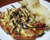 ヨシダソースで照り焼きチキンマヨポテト作り方5写真