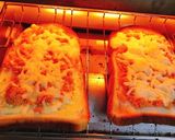 朝食にお魚を！鮭フレークトースト作り方3写真