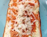 朝食にお魚を！鮭フレークトースト作り方4写真