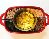 のっけ弁当(4色そぼろ)作り方2写真
