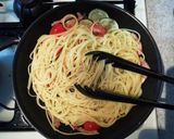 ズッキーニとプチトマトのオイルパスタ作り方5写真