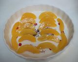 桃缶で＊フルーツグラタン＊作り方4写真