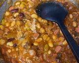 サバ缶とサラダ豆のコク旨トマト煮込み作り方3写真