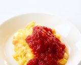 旨！【にんにくと青唐辛子のトルティージャ作り方7写真