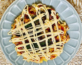 オートミールでお好み焼き　レンジで簡単！作り方13写真