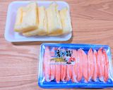 サクットロ♡カニカマ＆チーズの油揚げ包み作り方1写真