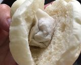ポリ袋で湯煎『肉まん風おやつパン』作り方12写真