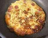 カリカリチーズの洋風キャベツ焼き作り方5写真