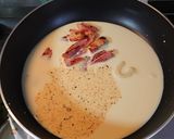 ヨウサマの減塩豆乳のカルボナーラ作り方2写真