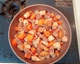 ピーカンナッツ入り煮物作り方3写真