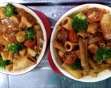 揚げニョッキと野菜の具だくさんグラタン作り方8写真