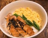 簡単☆照り焼きチキンの３色丼作り方7写真