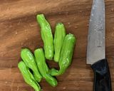 【お弁当のおかず】ししとうで隙間対策作り方1写真