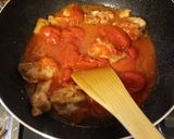 m鶏とトマトの至福のパスタ作り方4写真
