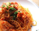 m鶏とトマトの至福のパスタ作り方7写真