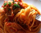 m鶏とトマトの至福のパスタ作り方9写真