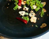夏の葉物！！空芯菜のペペロンチーノ作り方11写真