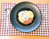 ワンポット　生ハムのクリームパスタ作り方7写真