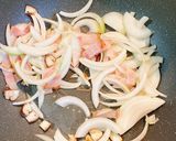 ☆キャベツ塩昆布ベーコンの和風パスタ☆作り方2写真