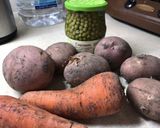 ロシアのオリビエ（ポテト）サラダ作り方1写真