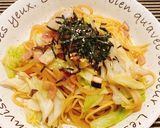 ☆キャベツ塩昆布ベーコンの和風パスタ☆作り方5写真