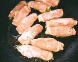 簡単豚ロース肉青じそ巻き/ポン酢がけ作り方2写真