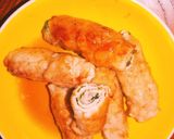 簡単豚ロース肉青じそ巻き/ポン酢がけ作り方4写真
