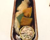 カレイ煮つけ 海苔弁当 詰め方作り方5写真