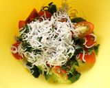 「塩麹」を使ったトマトとしらすのサラダ作り方3写真