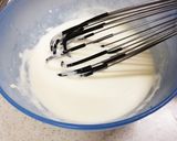 レンチンで簡単❤カップみりんチーズケーキ作り方1写真