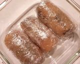 レンジでささみロール作り方5写真