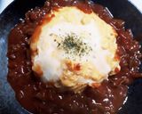 ハヤシライスリメイク☆超簡単オムシチュー作り方3写真