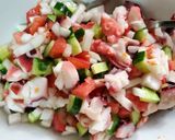 爽やか！夏野菜とタコの冷製サラダ～*作り方5写真
