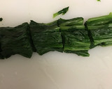 ほうれん草としらすの三杯酢和え作り方1写真
