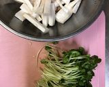 ホタテとエリンギのバター醤油炒め作り方1写真