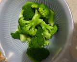 ブロッコリーとカニかまのサラダ作り方1写真