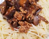 簡単豚挽肉なすのﾎﾞﾛﾈｰｾﾞ風作りおき作り方8写真