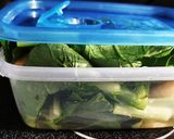 レンチン！めんつゆ！小松菜と油揚げの煮物作り方5写真