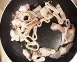 イカとキャベツのアンチョビ炒め作り方3写真