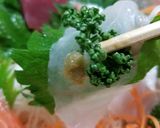 刺身の妻でカルパッチョ風作り方2写真