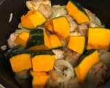 鶏とかぼちゃのチーズ・クリーム煮込み作り方8写真